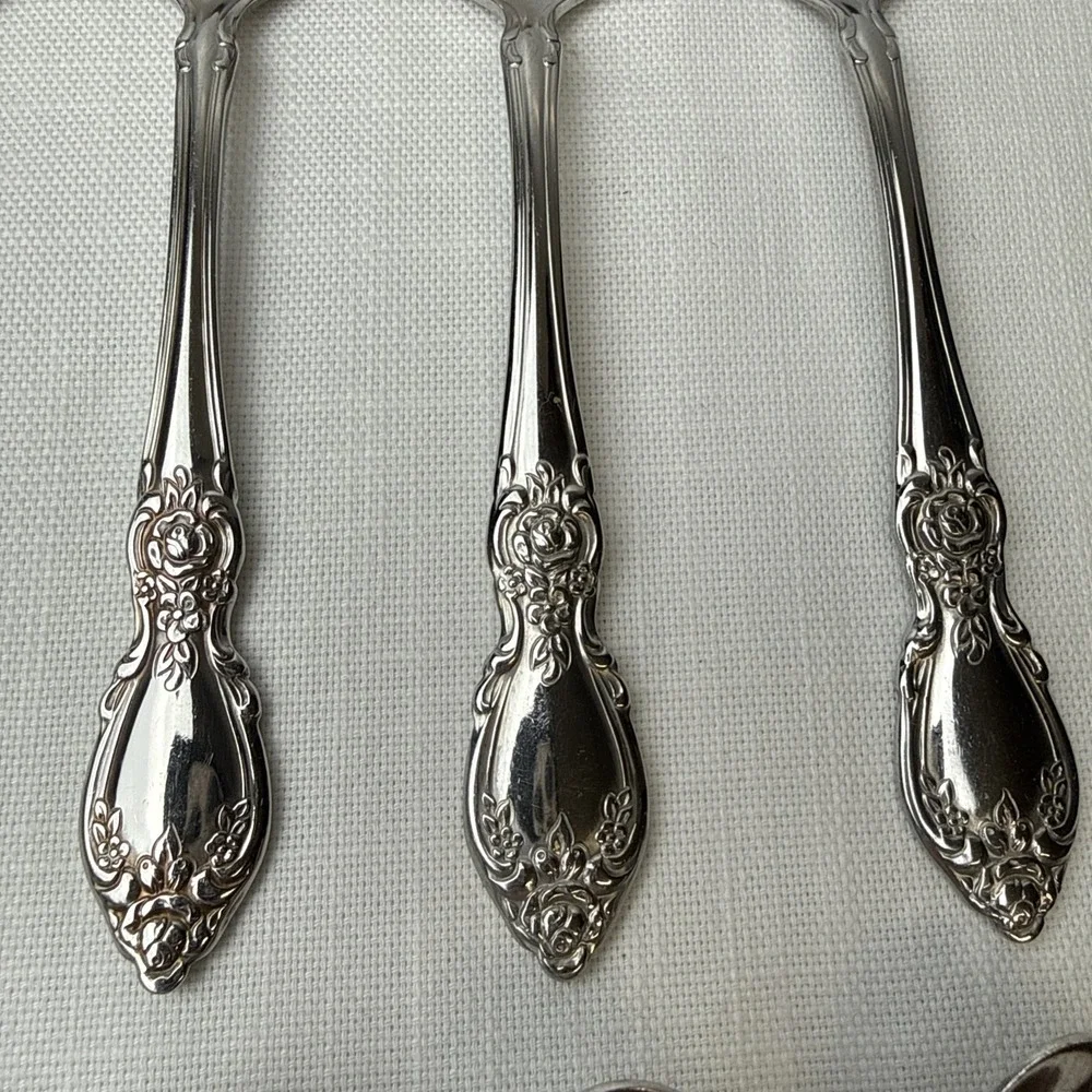 Oneida Stainless‎ Plantation Teaspoons Spoon Community Flatware Set of 10